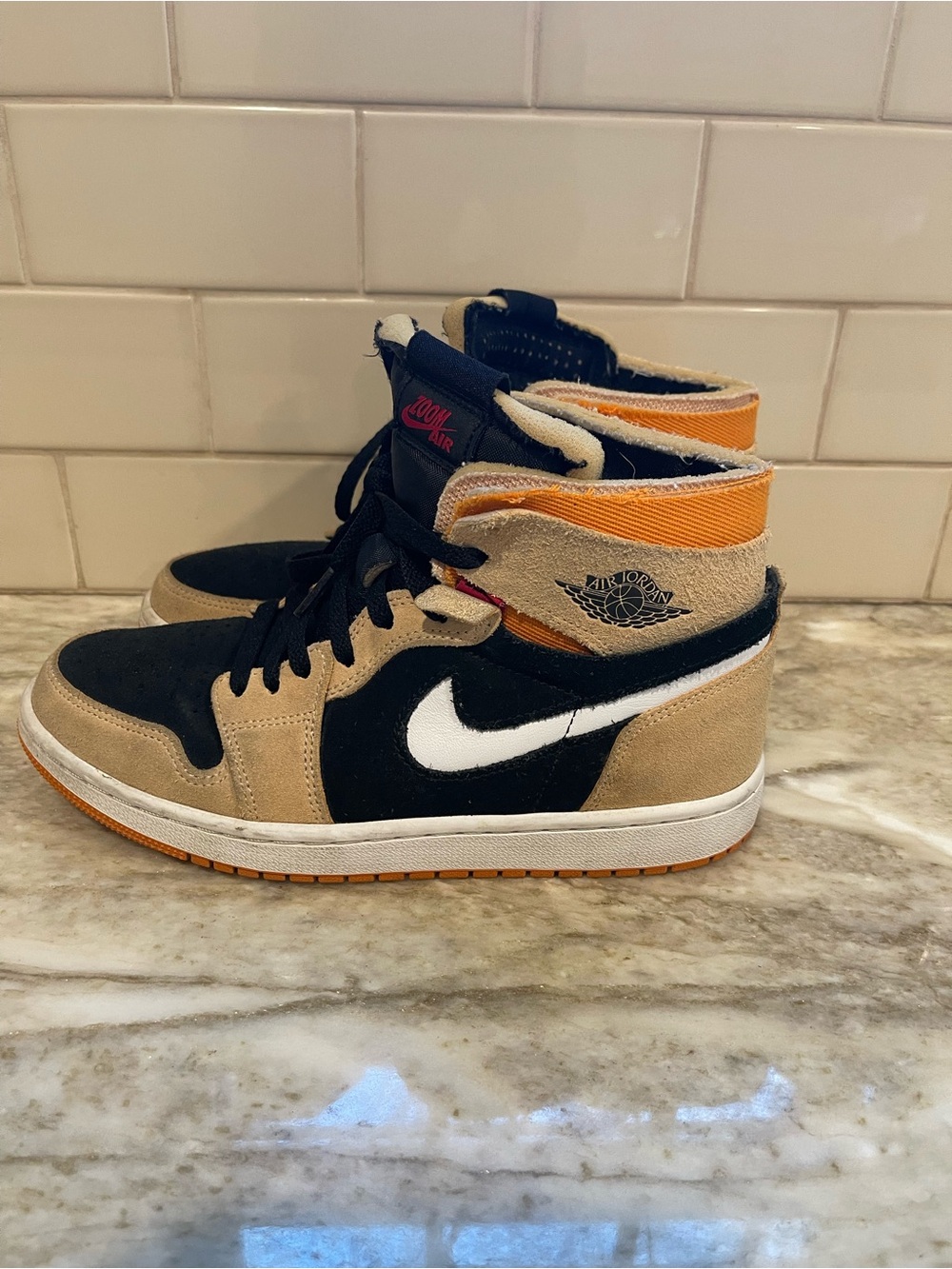 Air Jordan 1 High Top High Zoom Comfort Pumpkin Spice  cto978-200